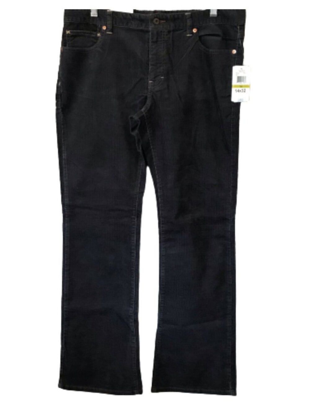 Polo Jeans Co. Ralph Lauren Indigo Navy Stretch Corduroy Pants Size 14x32